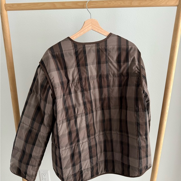 Everlane Women's Checkered Puffer Jacket - Picture 4 of 5